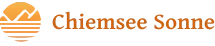 Chiemsee Sonne Logo